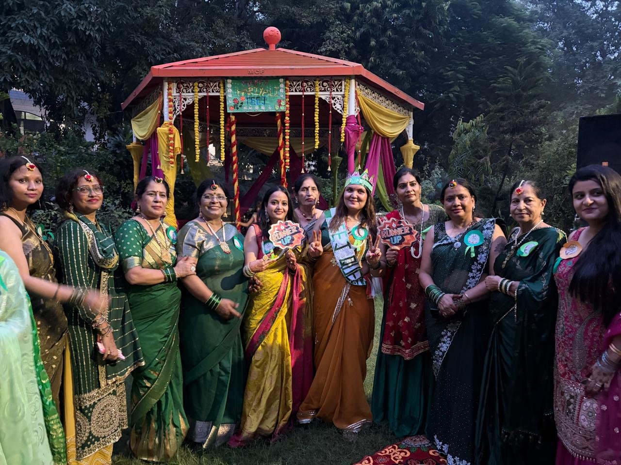 हरियाली तीज उत्सव में आरडब्ल्यूएस पदाधिकारियों का...